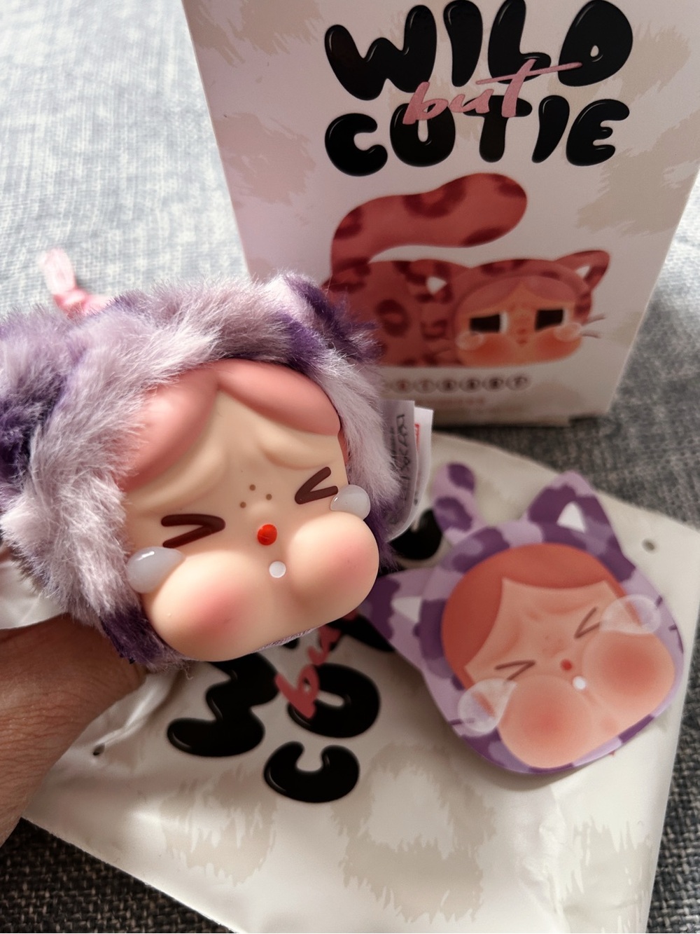 Pop Mart CRYBABY Wild but Cutie—Neon Cutie